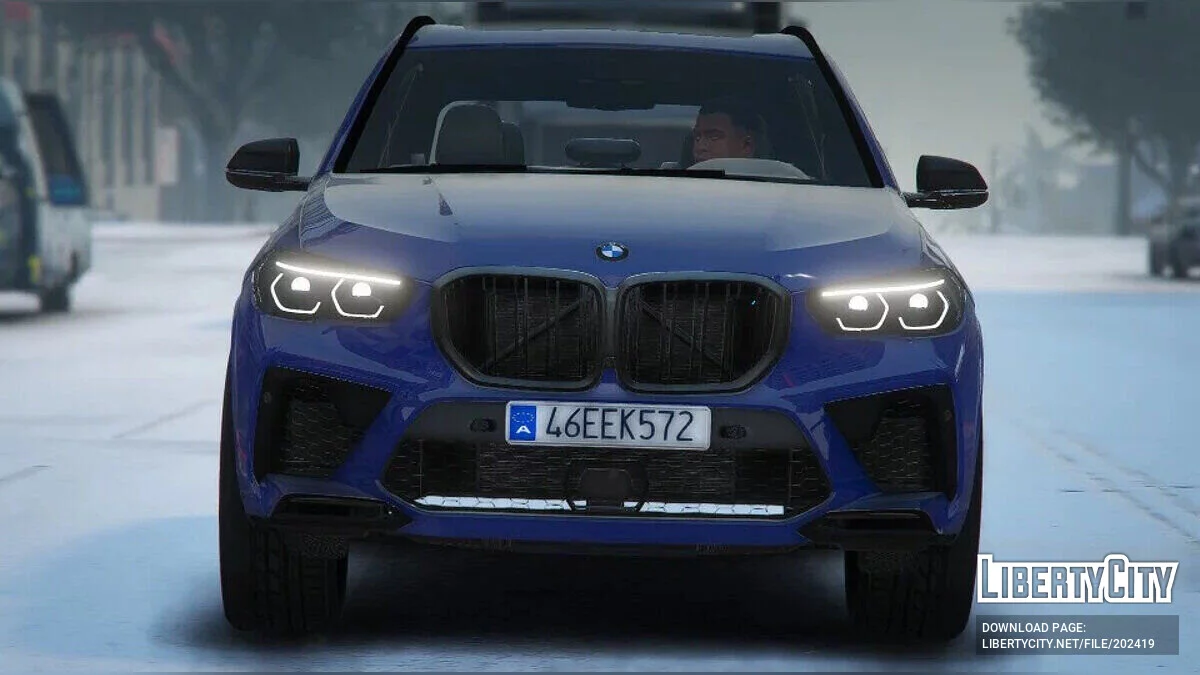 BMW X5M Competition 2020 v1.1 / GTA 5