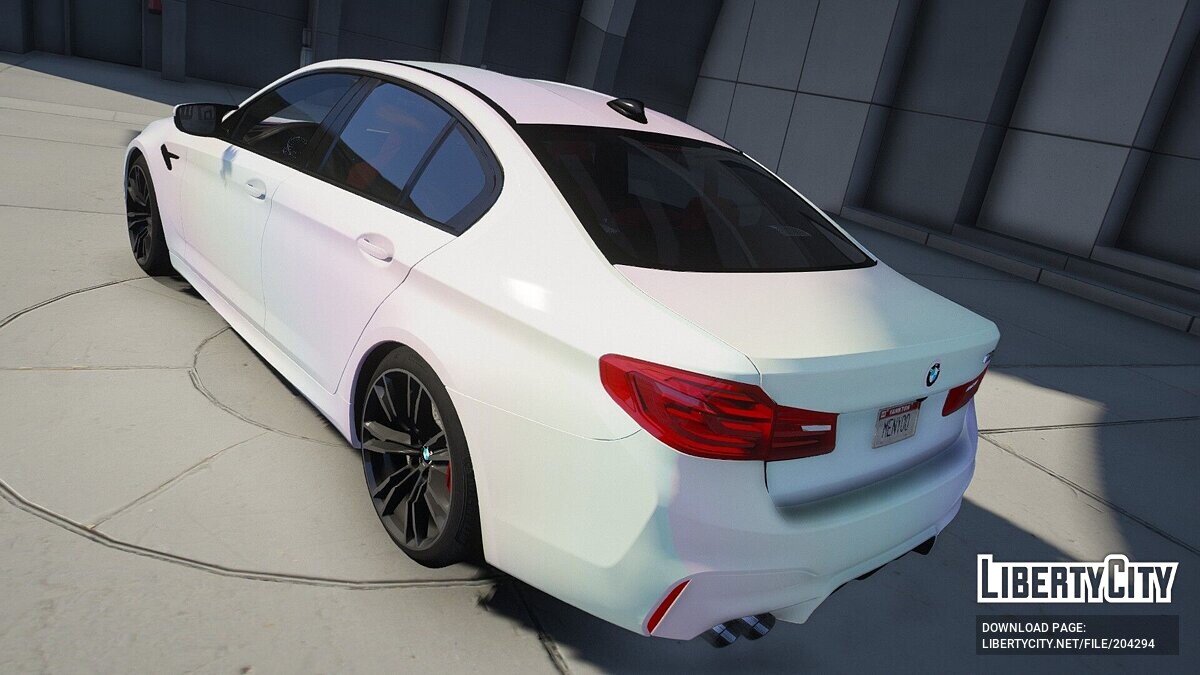 Download 2018 BMW M5 F90 Gradient for GTA 5