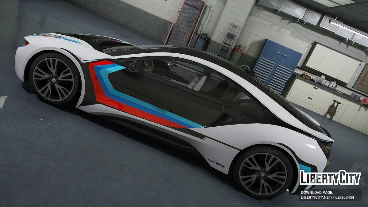 2015 BMW I8 Pro Wrap / GTA 5