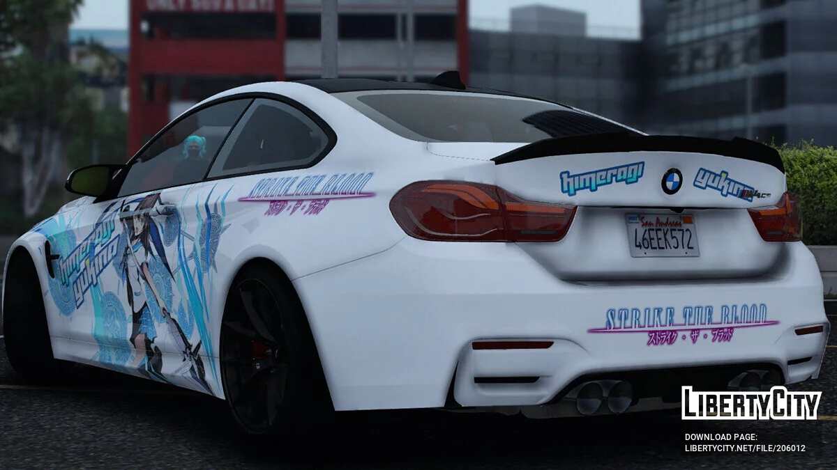 2018 BMW M4CS Himeragi Yukina Strike the Blood / GTA 5