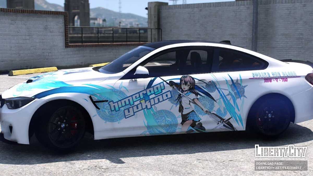 2018 BMW M4CS Himeragi Yukina Strike the Blood / GTA 5