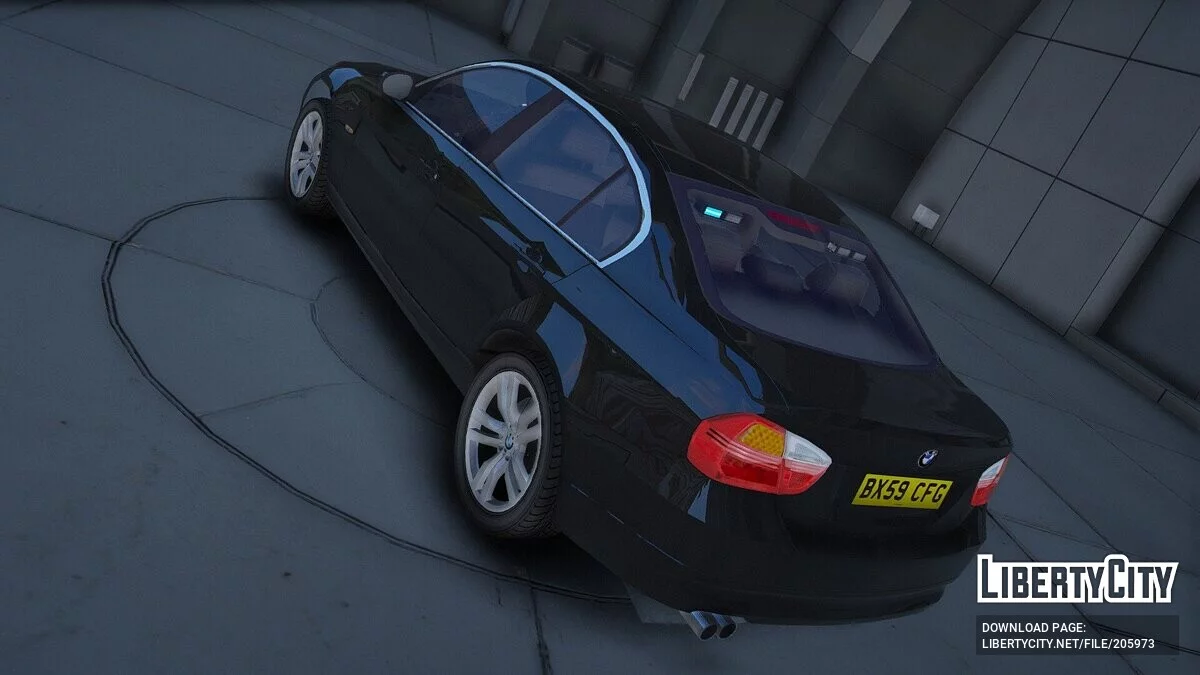 BMW 330D Tidak Bertanda v1 / GTA 5