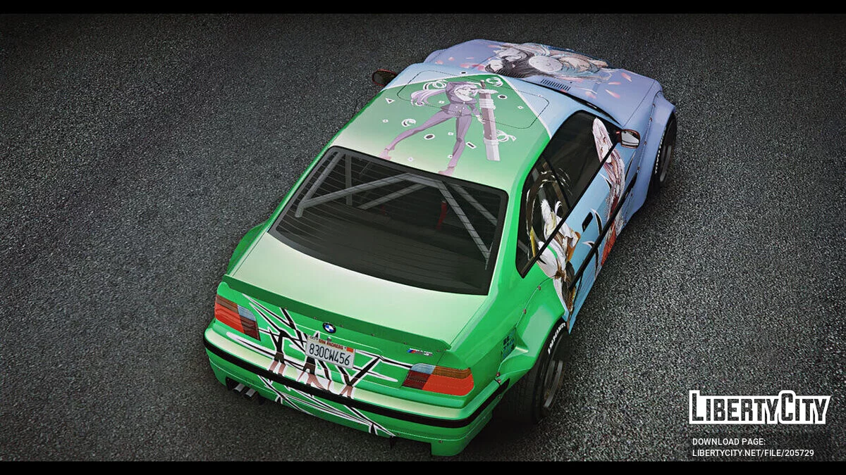 BMW E36 Rocket Bunny Tensei Shitara Slime Datta Ken! / جي تي أي 5
