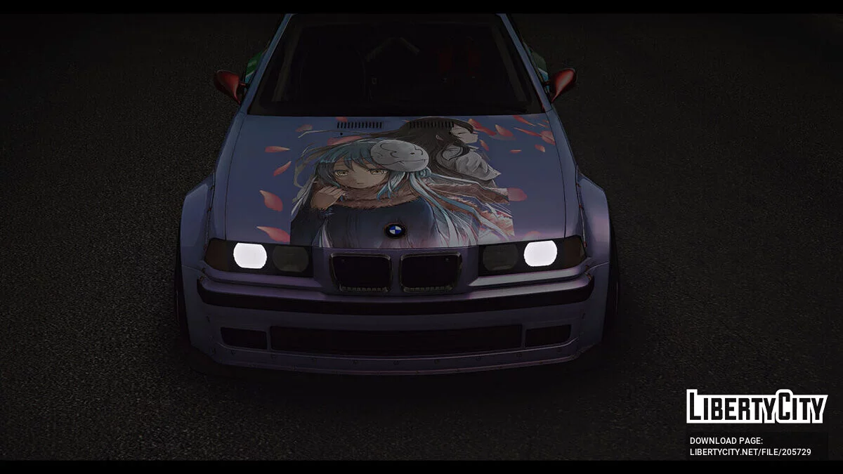 BMW E36 Rocket Bunny Tensei Shitara Slime Datta Ken! / جي تي أي 5