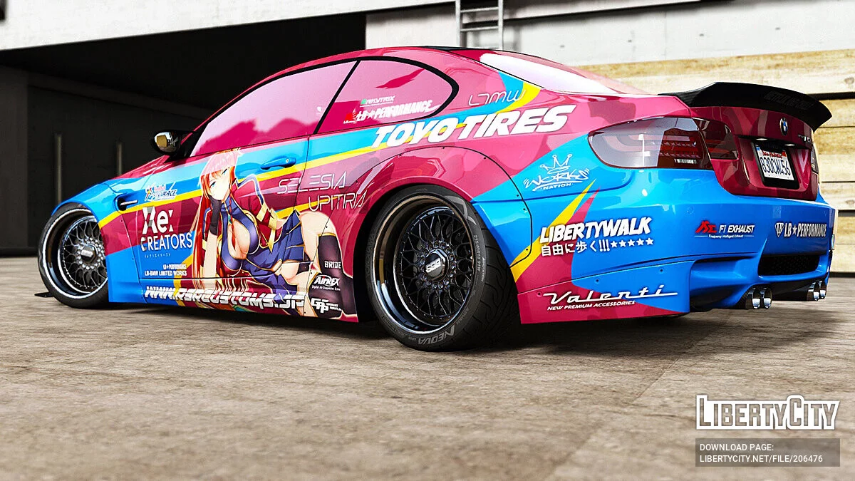 BMW M3 E92 Liberty Walk Selesia / GTA 5