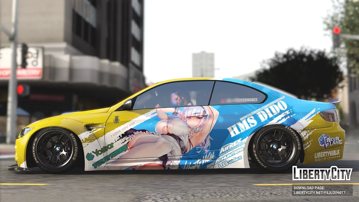 BMW M3 Liberty Walk Azurlane Dido Class / GTA 5