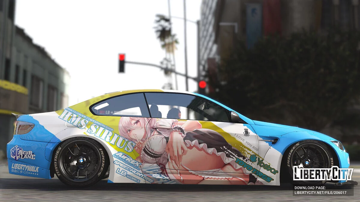 BMW M3 Liberty Walk Azurlane Dido Class / GTA 5