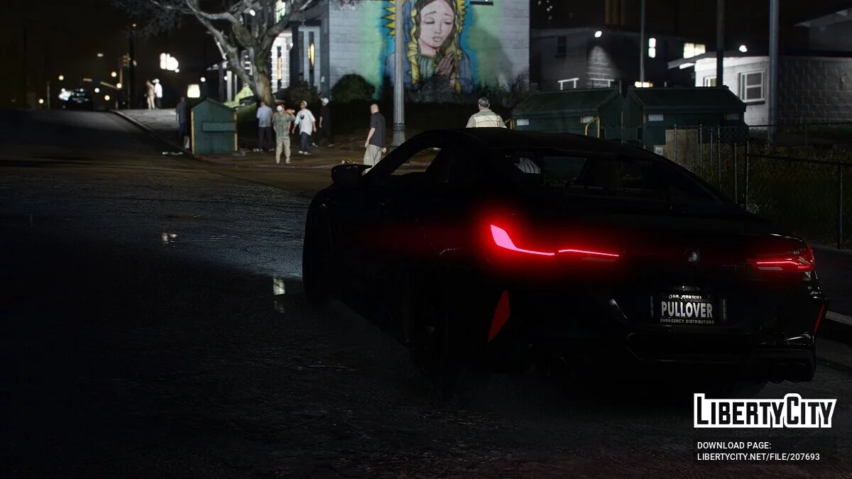 2023 BMW M8 便衣帮派单位 / GTA 5