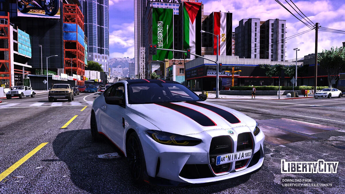 BMW M4 CSL 2023 / GTA 5