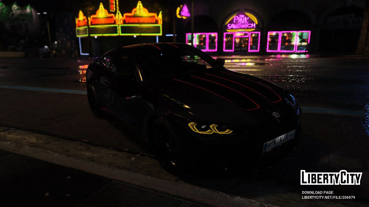 BMW M4 CSL 2023 / GTA 5
