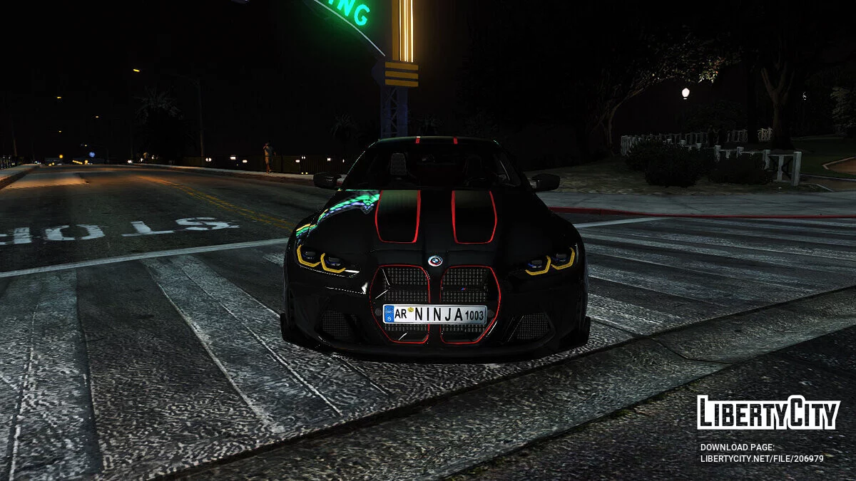 BMW M4 CSL 2023 / GTA 5