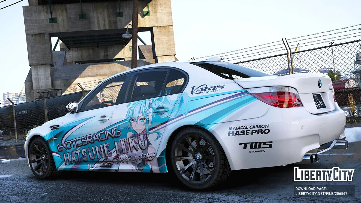 BMW M5 (E60) Hatsune Miku / GTA 5