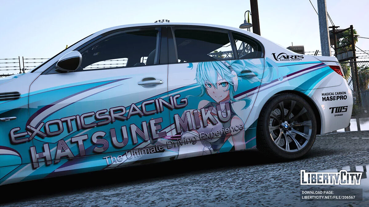 BMW M5 (E60) Hatsune Miku / GTA 5