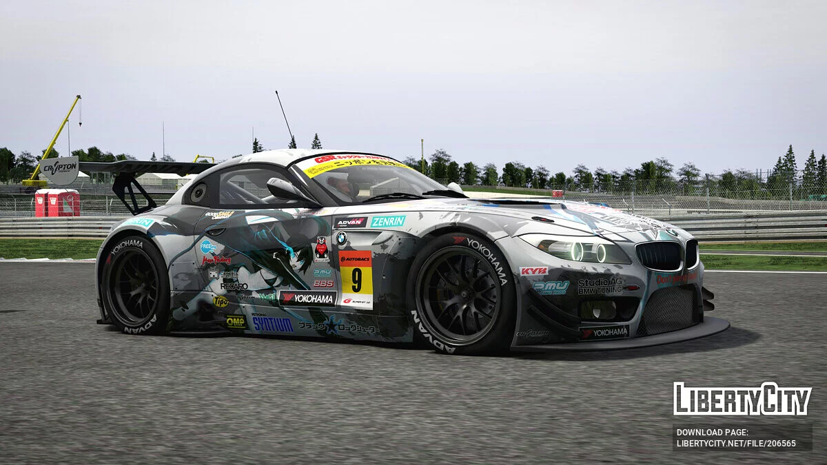 BMW Z4 GT3 BLACK ROCK SHOOTER / GTA 5