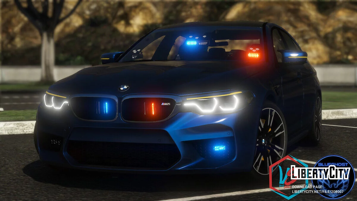 2018 BMW M5 F90 无标记 / GTA 5