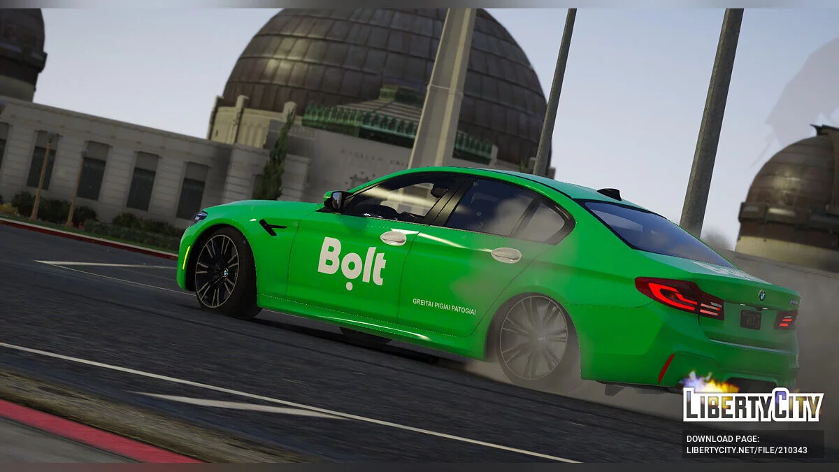 2018 BMW M5 F90 Custom Lithuanian Bolt / GTA 5