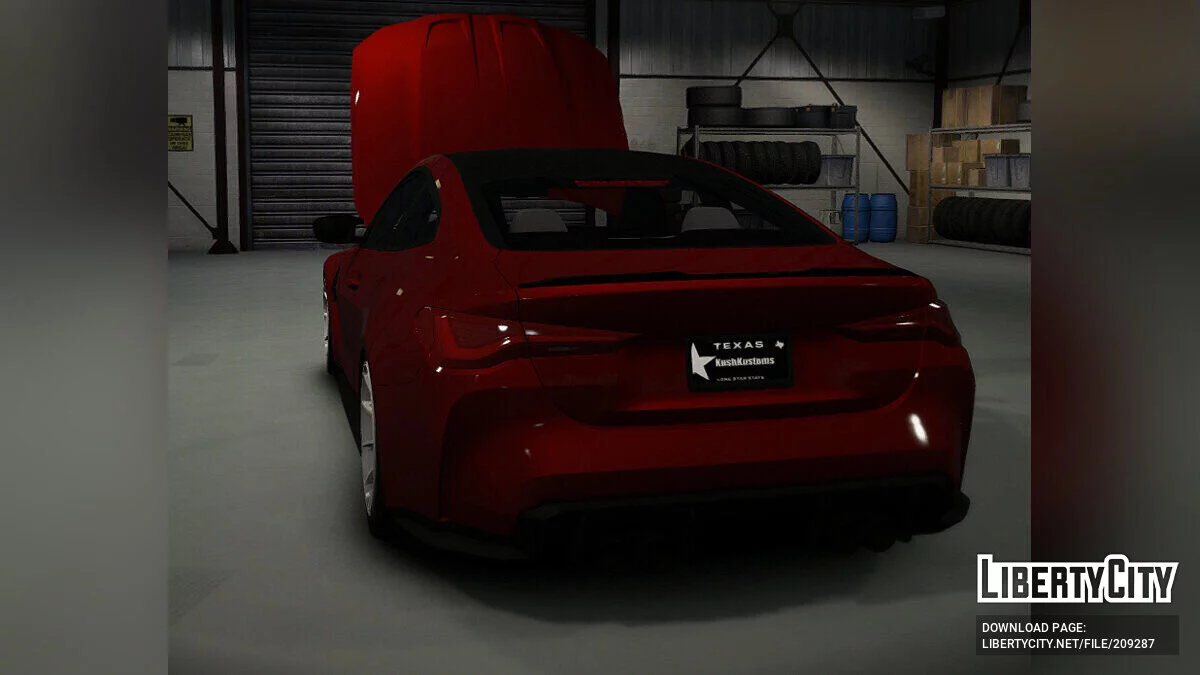2021 BMW M4 LS2 Swap DEBADGED v1.0 / GTA 5