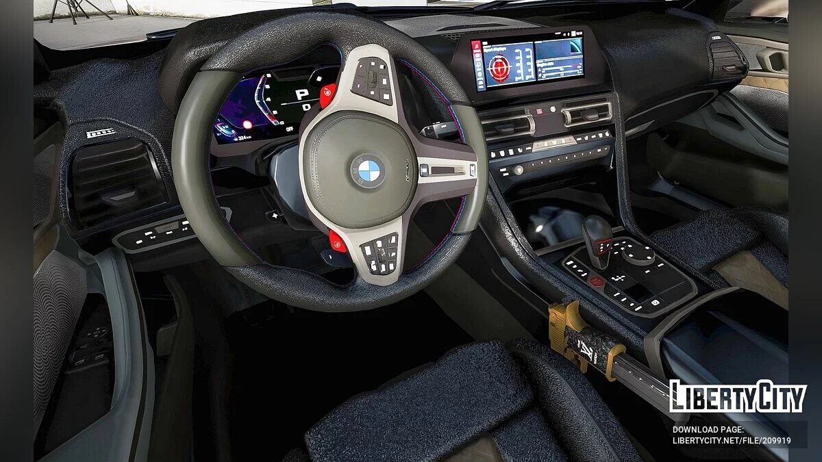 BMW 745LI on Fs Forgiato / GTA 5