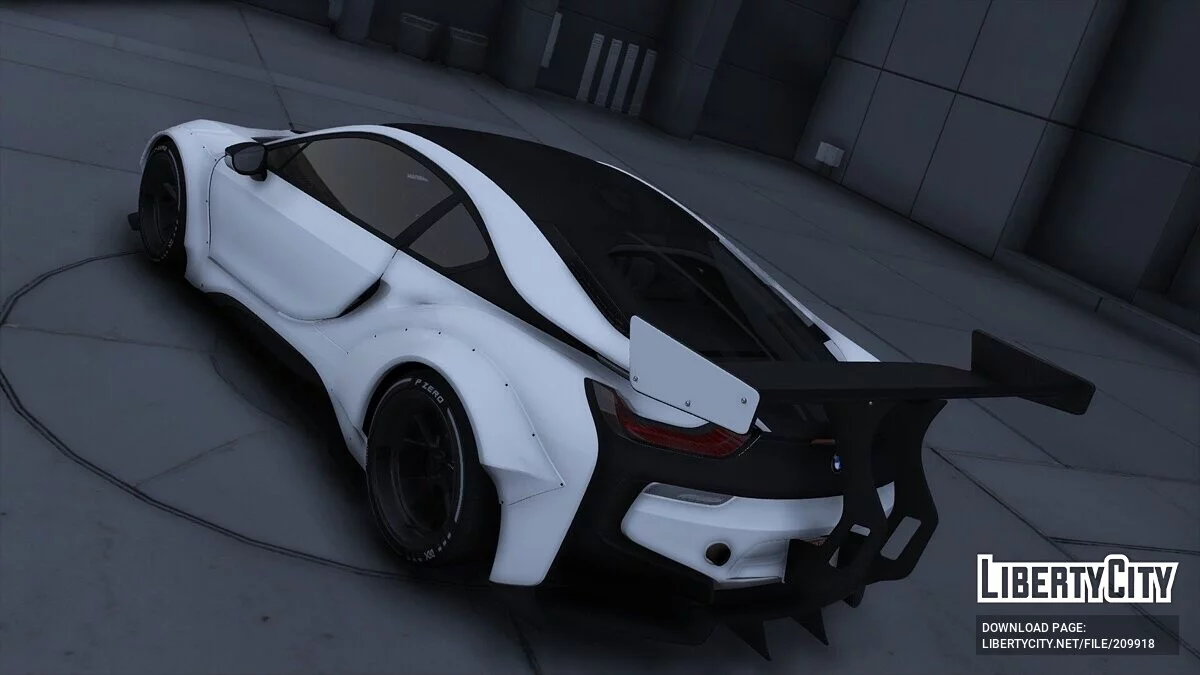 BMW i8 WB Dragon Dinamic Lights / GTA 5