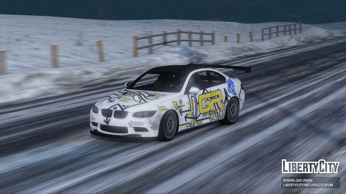 بي إم دبليو M3 E92 GTS (فينييل راي كريجر) غرِب كينغز / جي تي أي 5