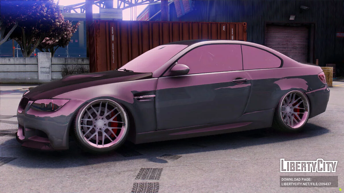 بي ام دبليو M3 E92 معدلة v1.0.2 / جي تي أي 5