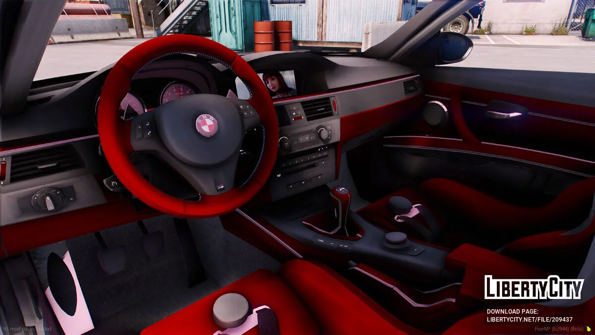 بي ام دبليو M3 E92 معدلة v1.0.2 / جي تي أي 5