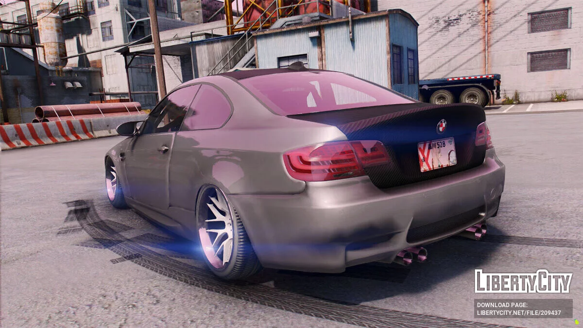 بي ام دبليو M3 E92 معدلة v1.0.2 / جي تي أي 5