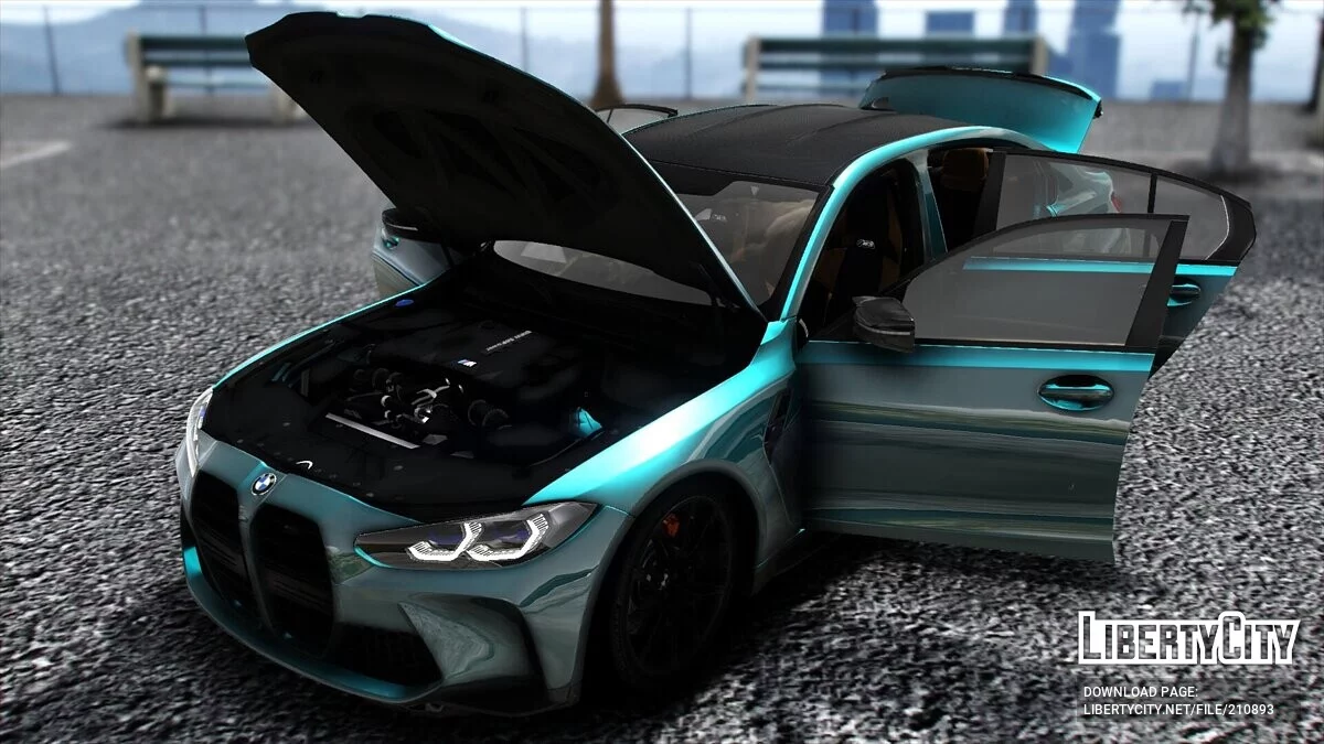 BMW M3 Competition 2021 / GTA 5