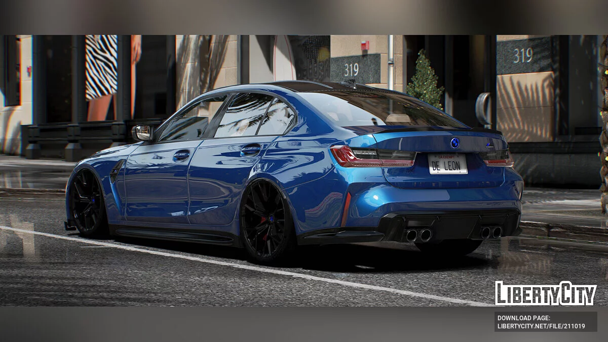BMW M3 Dark Blue Badge Edition (5 Seater) / GTA 5