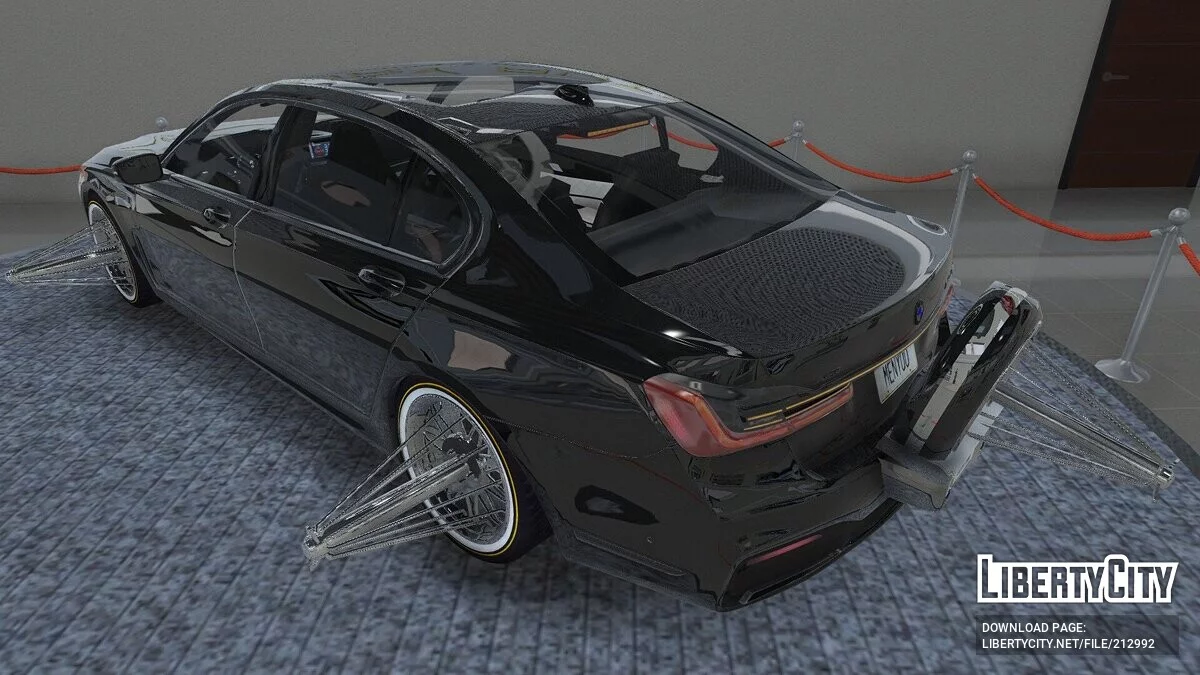BMW 745 Slab / جي تي أي 5