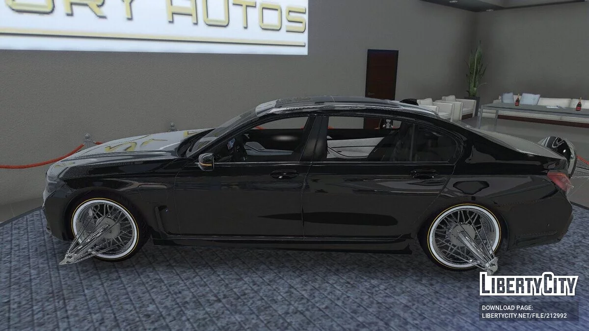 BMW 745 Slab / جي تي أي 5