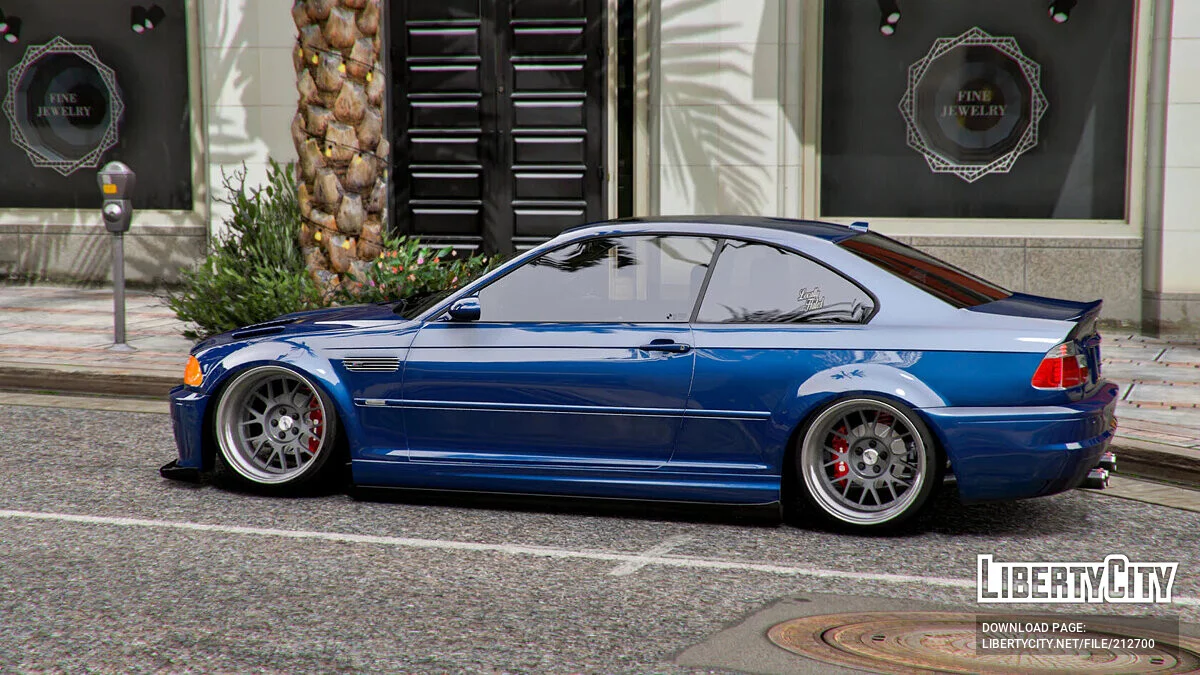 BMW E46 Custom (5 Seater) / GTA 5