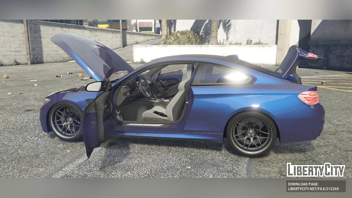 BMW M4 Coupe 2014 v1.0 / GTA 5