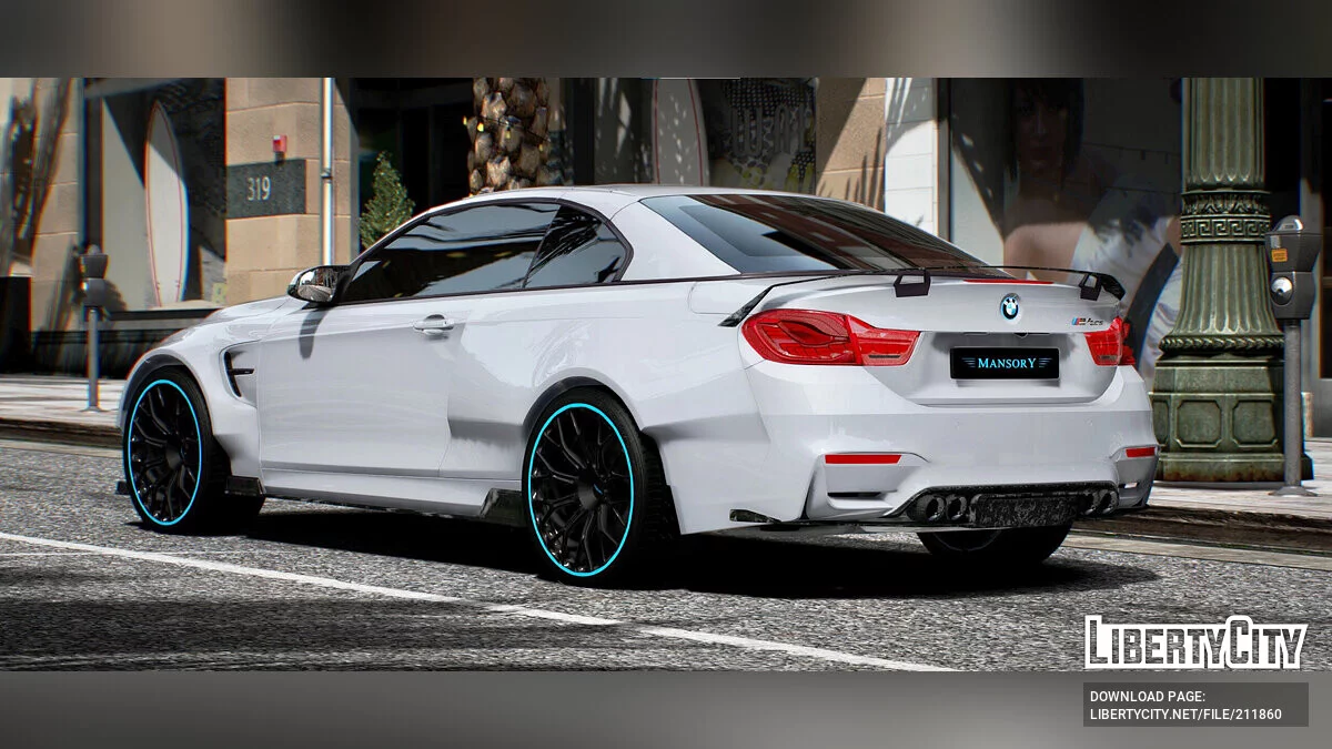 سيارة BMW M4 Mansory Widebody (قابلة للتحويل) / جي تي أي 5