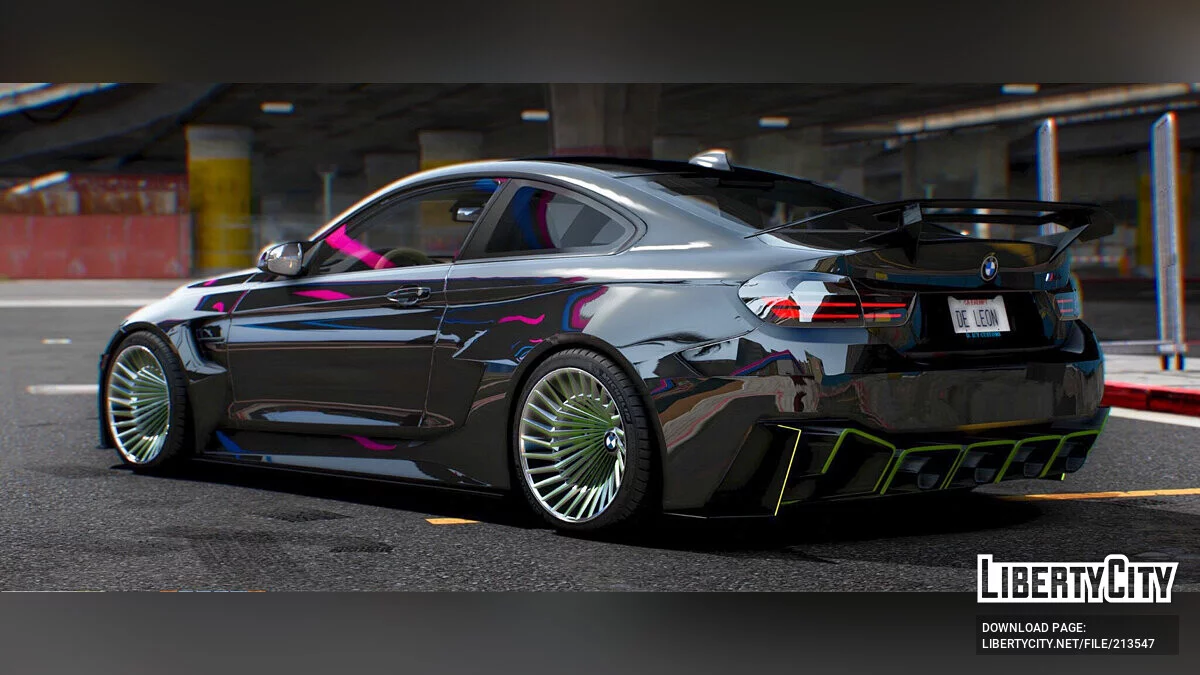 BMW M4 Widebody 800HP Liberty Walk / GTA 5