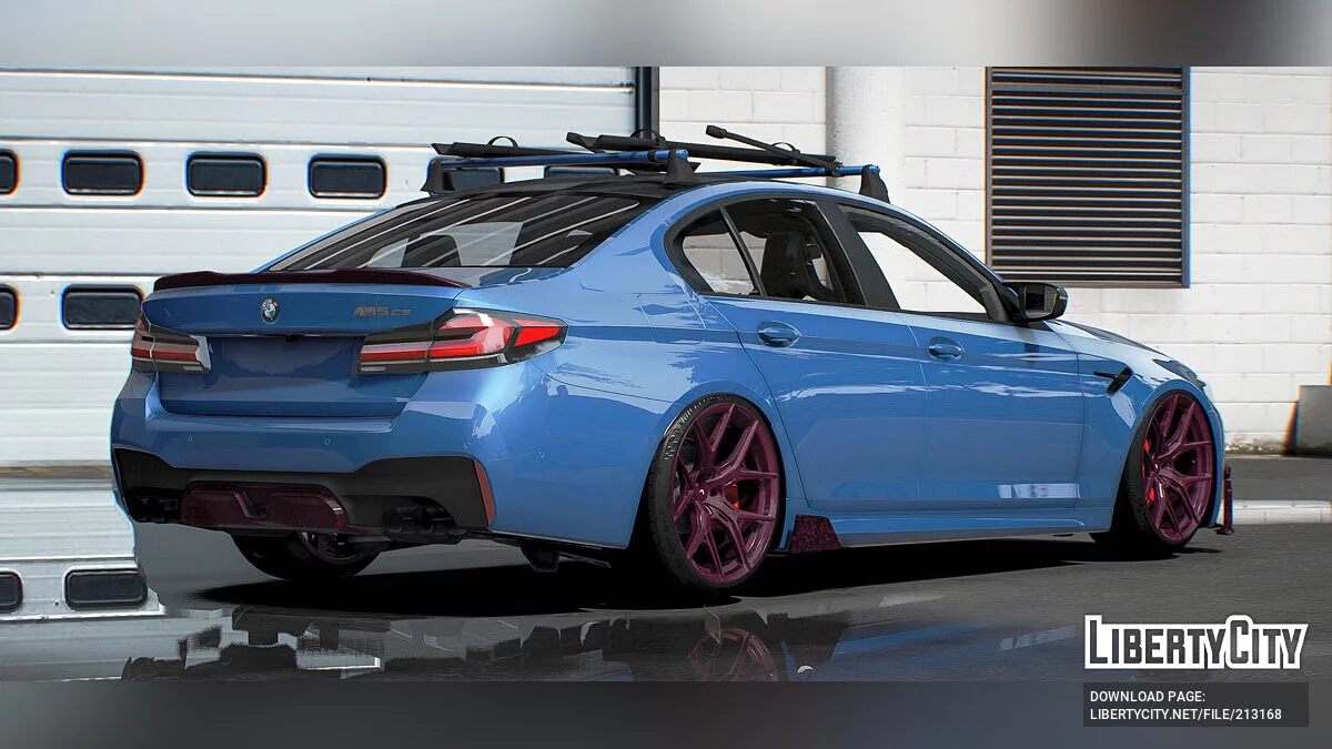 BMW M5 CS Mansory Custom Remade 5 Seaters / GTA 5