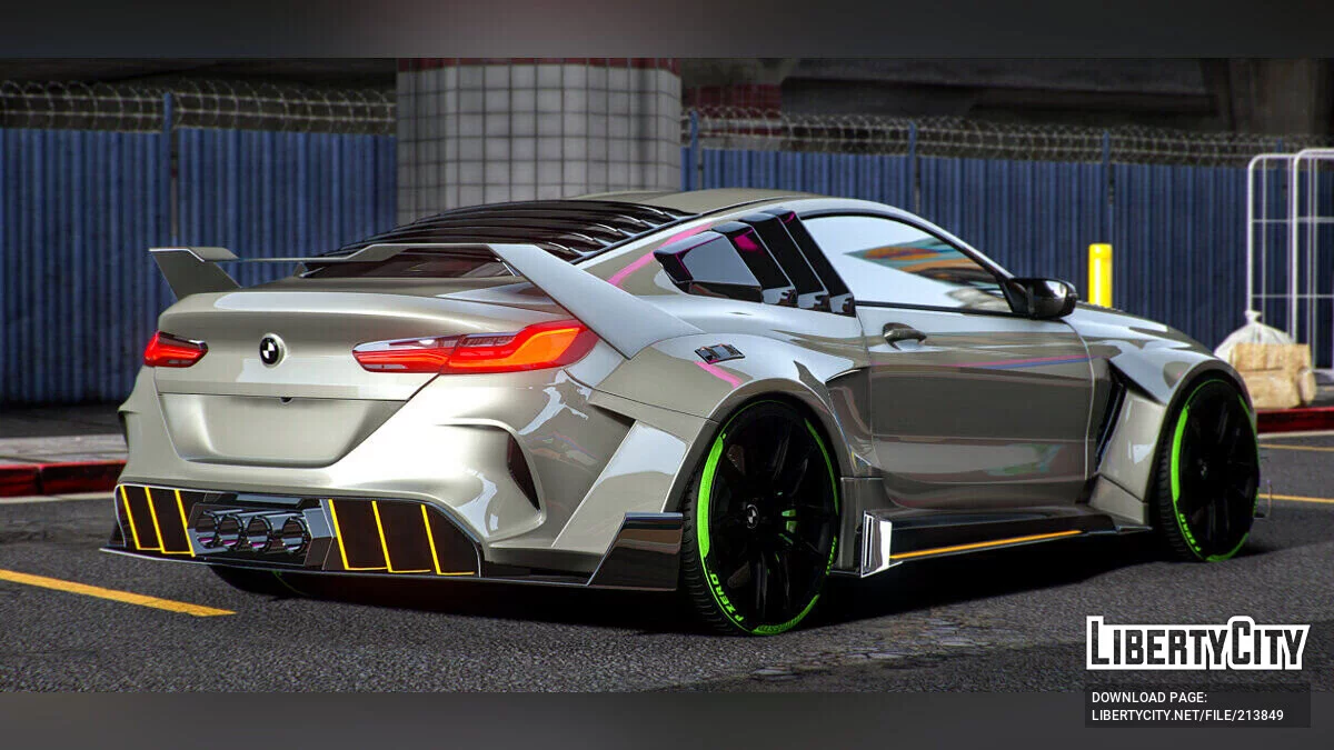 BMW M8 Shookz Wideboody / جي تي أي 5