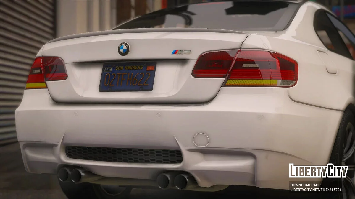 2008 BMW M3 E92 v1.0 / GTA 5