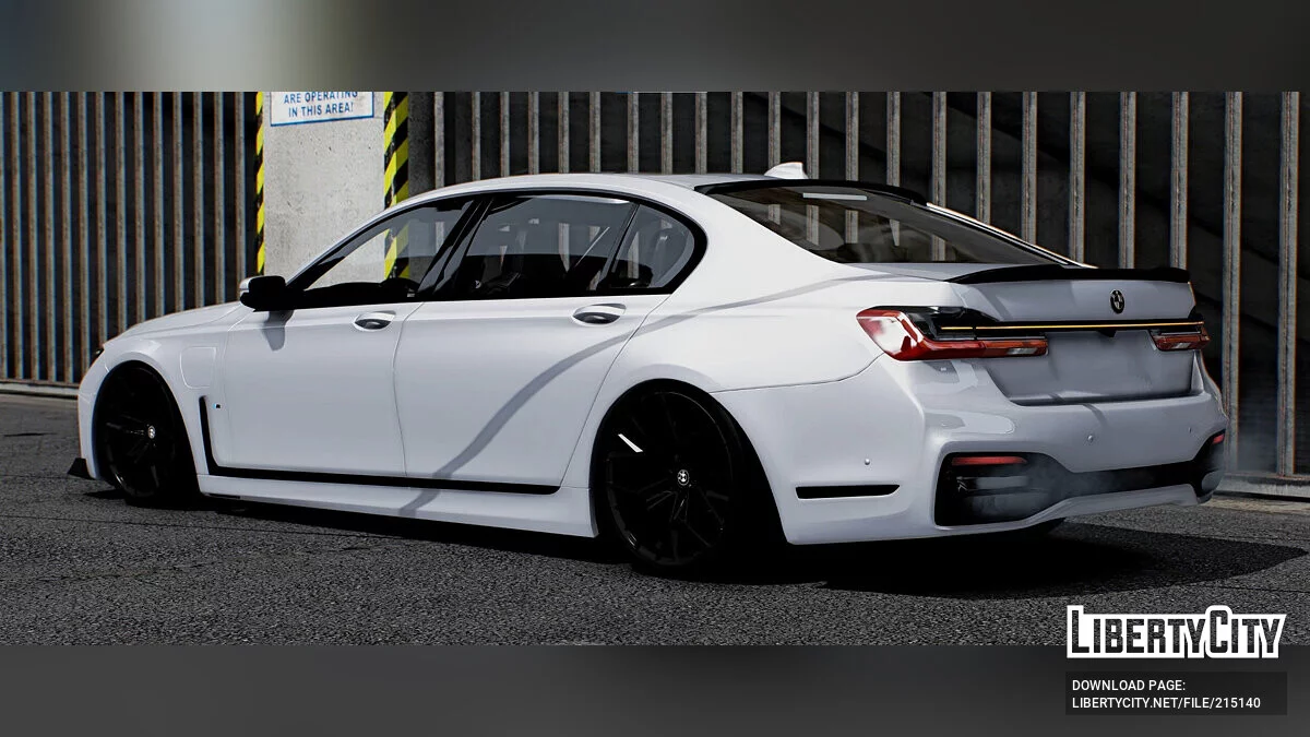 BMW 745L xDrive Custom Suspension / جي تي أي 5