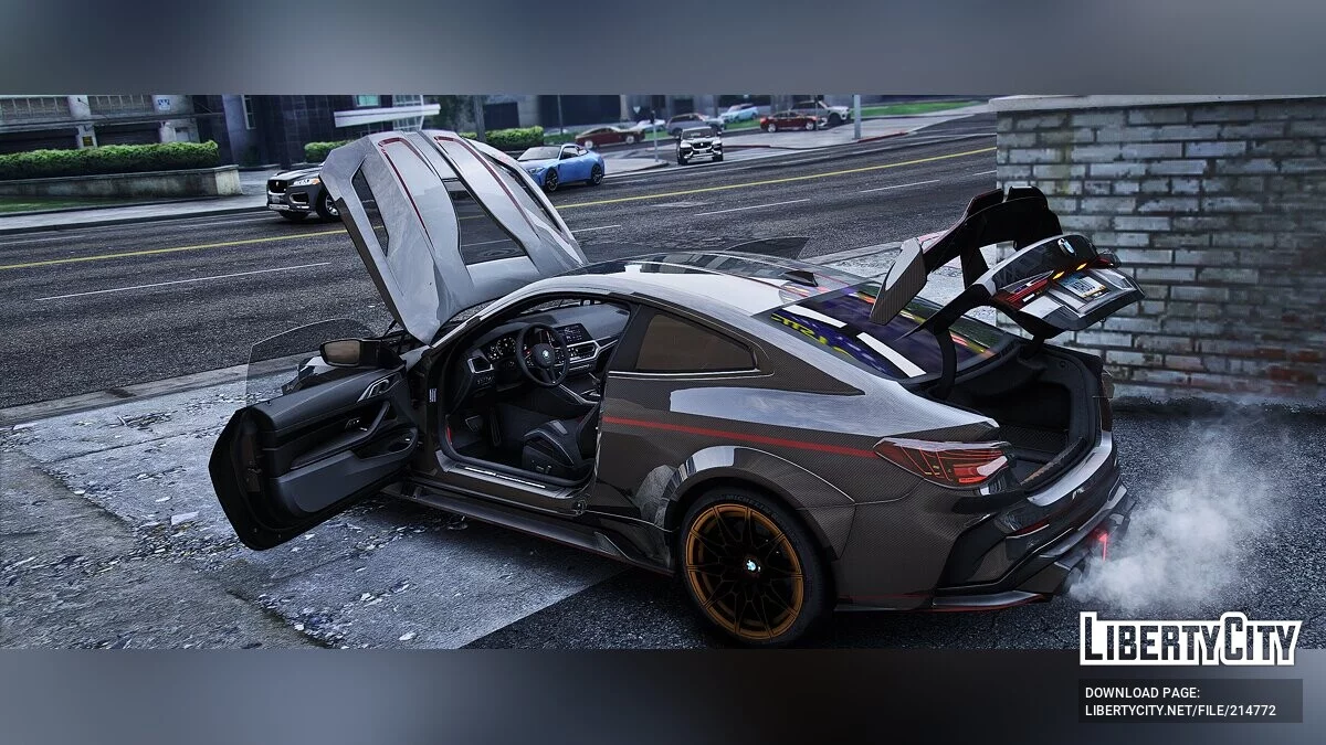 BMW M4 CSL 2024 / GTA 5
