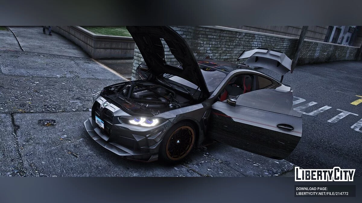 BMW M4 CSL 2024 / GTA 5