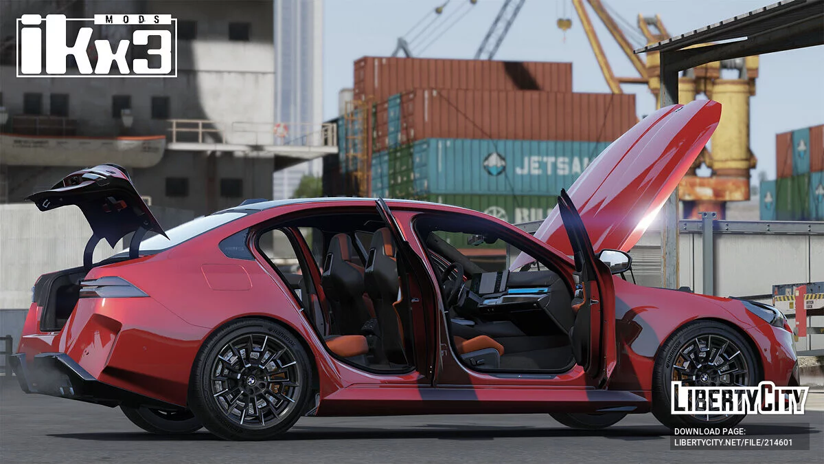 BMW M5 Sedan 2024 / GTA 5