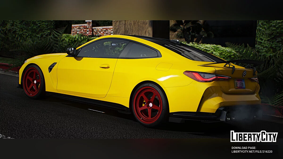 BMW M4 2022 Kompetisi Kustom / GTA 5