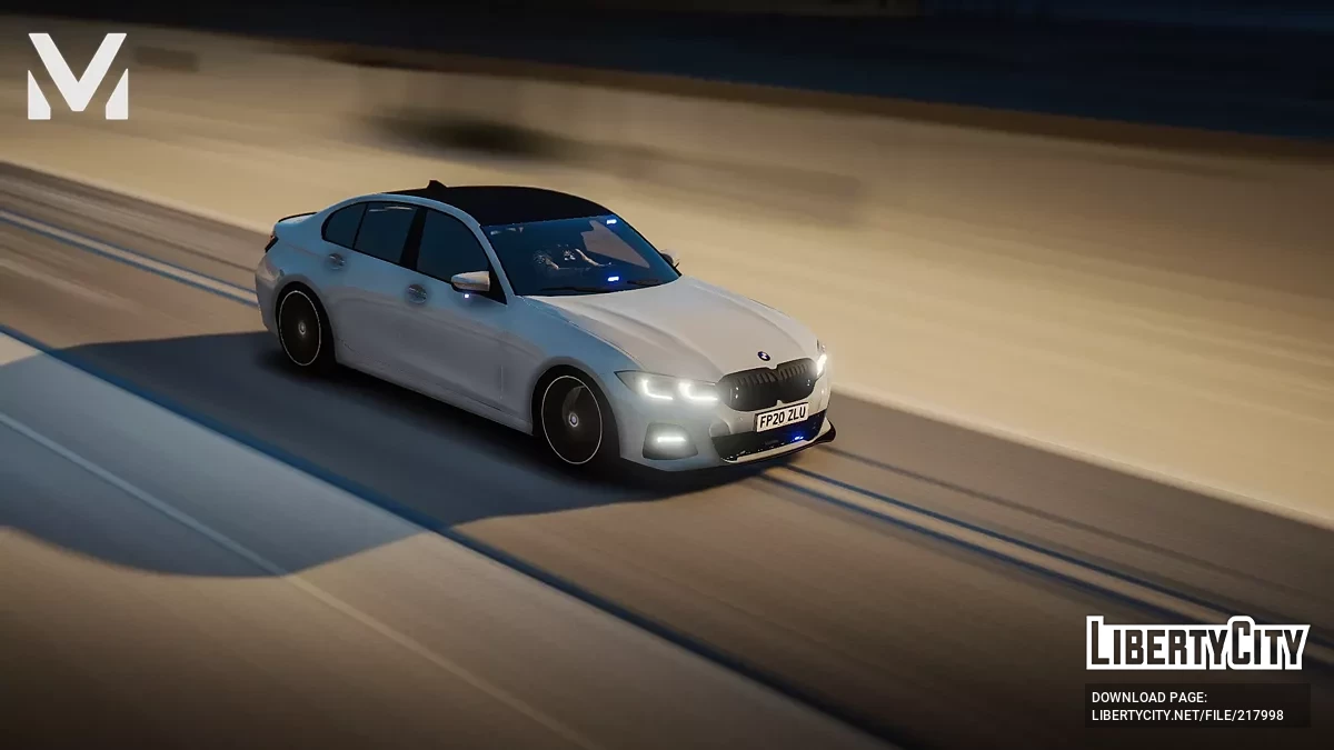2019款宝马320i M G20 无标记 / GTA 5