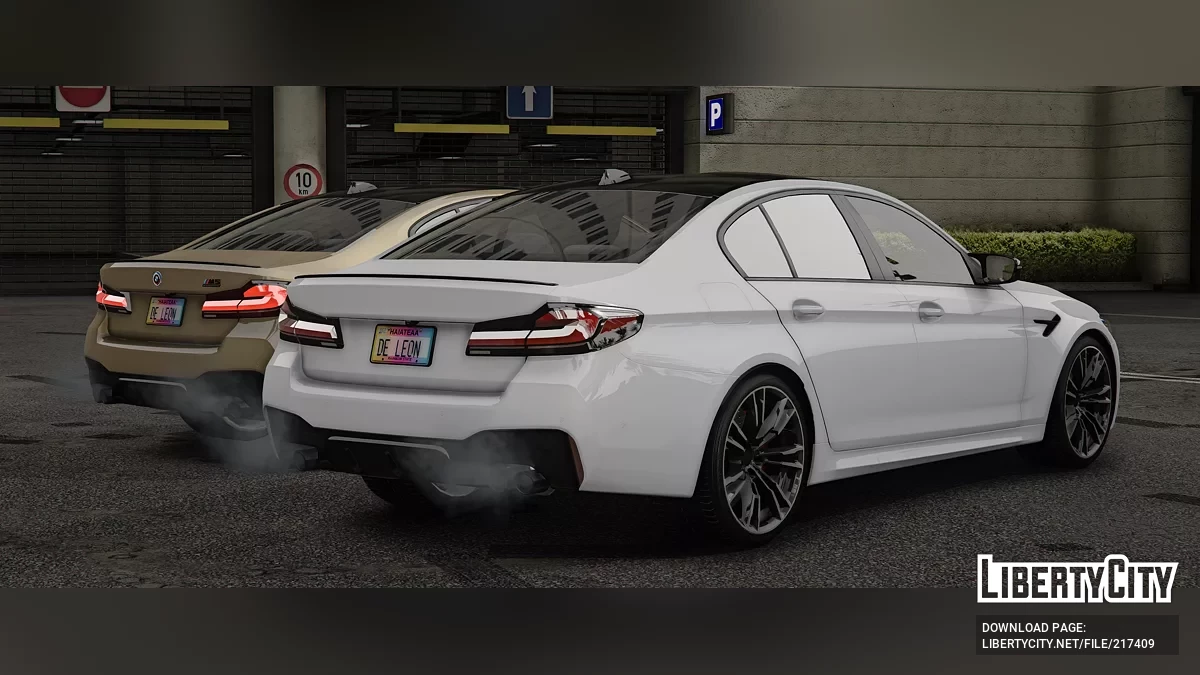 بي إم دبليو M5 كومبيتيشن (F90) LCI 2022 v1.0 / جي تي أي 5