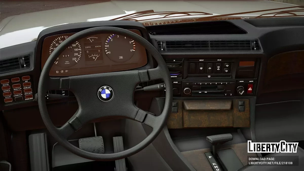 BMW 7 series 1982 v1.0 / جي تي أي 5