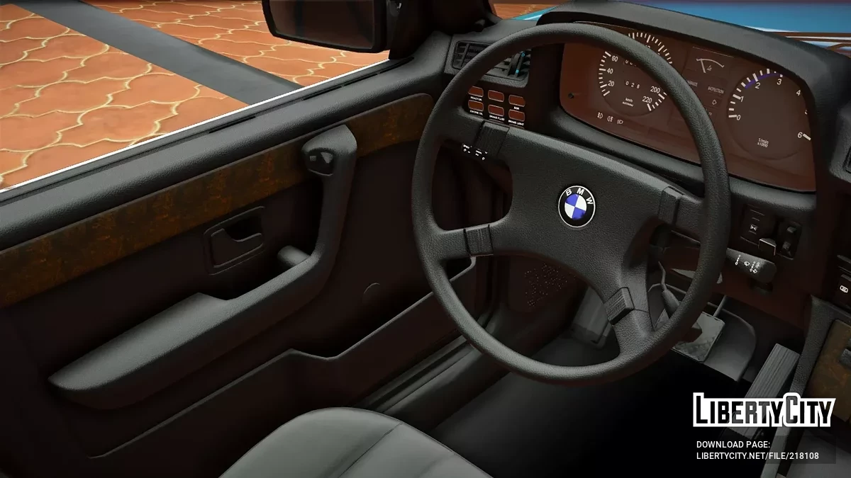 BMW 7 series 1982 v1.0 / جي تي أي 5