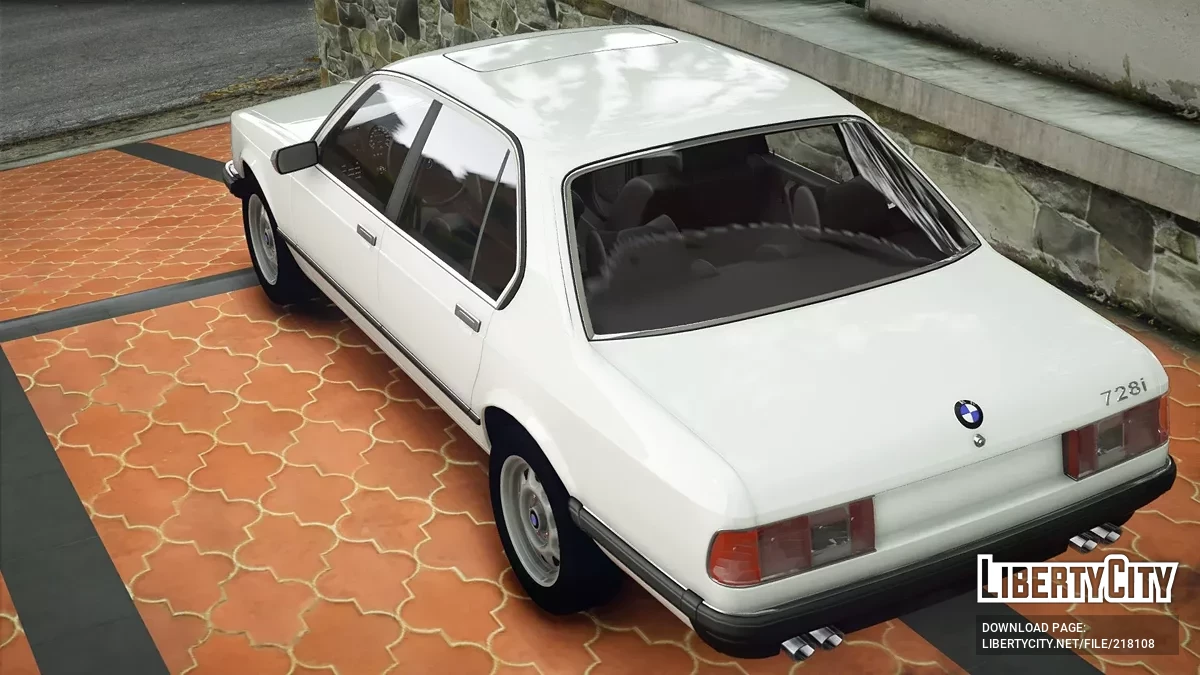 BMW 7 series 1982 v1.0 / جي تي أي 5