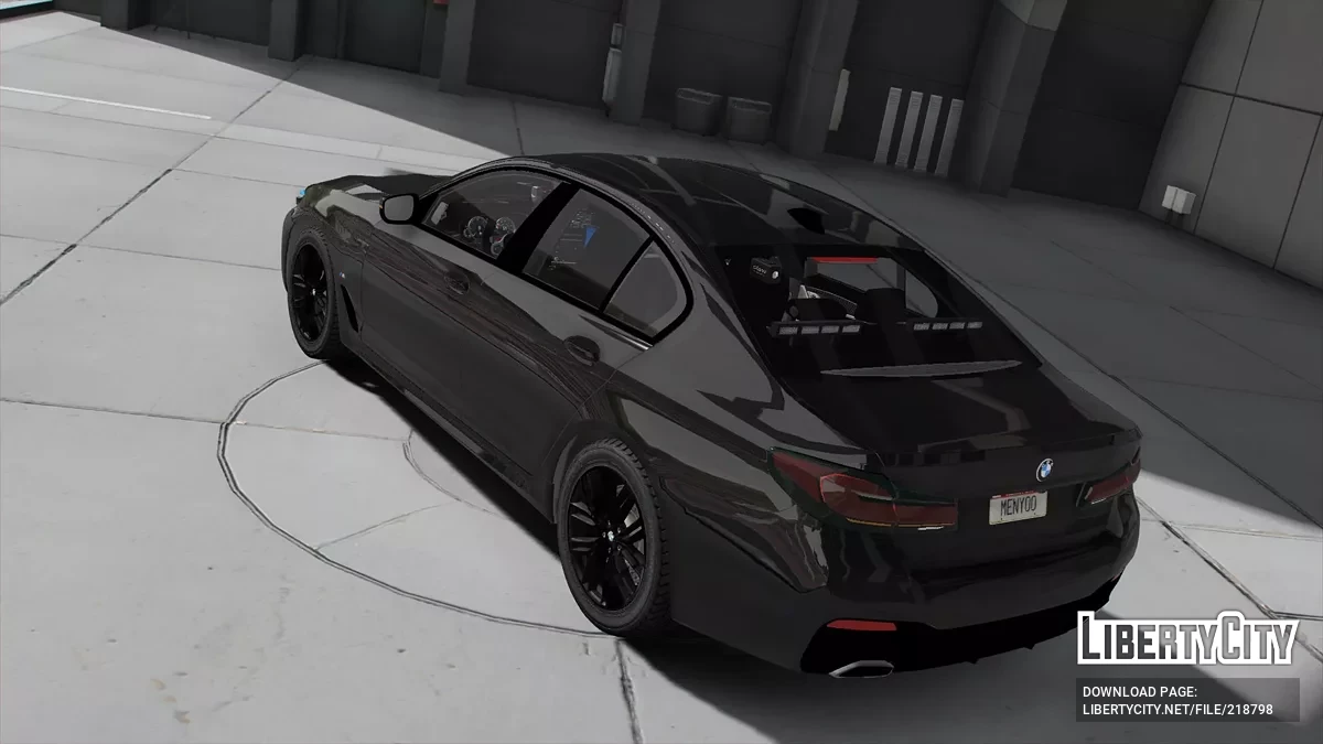 2021 BMW 530d Polizei zivil / GTA 5