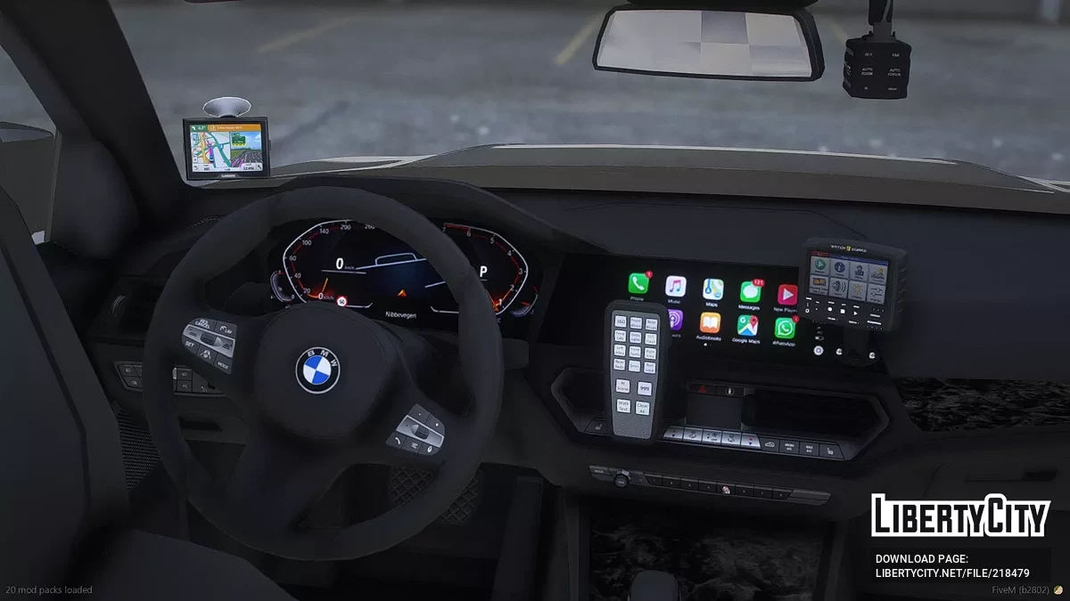 BMW Série 3 G20 non marquée / GTA 5